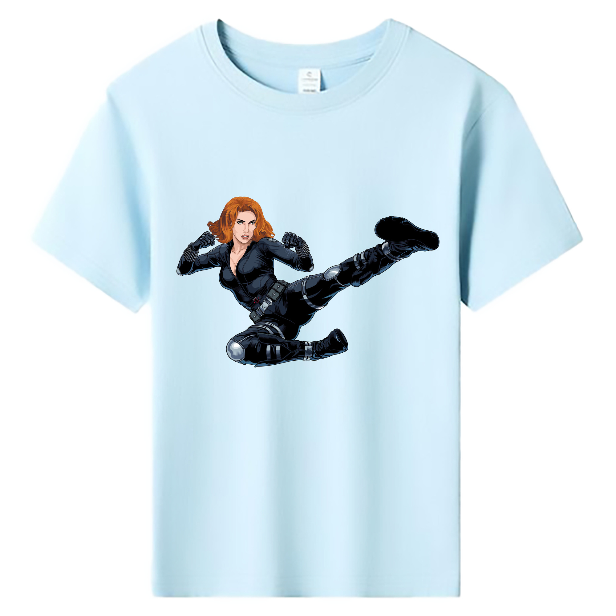 （画像用） アベンジャーズ The Avengers 綿100％キッズTシャツ（フロントプリント）